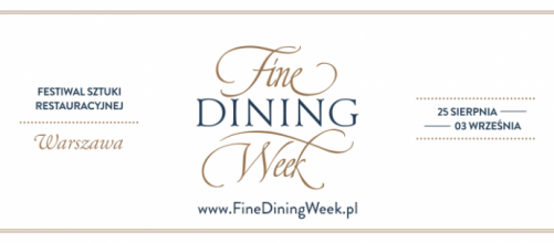 Fine Dining Week po raz trzeci