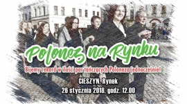 Maturzyści z Cieszyna biją Rekord Polski w ilości par tańczących poloneza