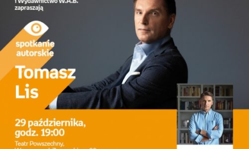 Tomasz Lis w Teatrze Powszechnym
