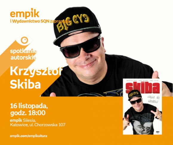 Krzysztof Skiba – Spotkanie autorskie w Katowicach