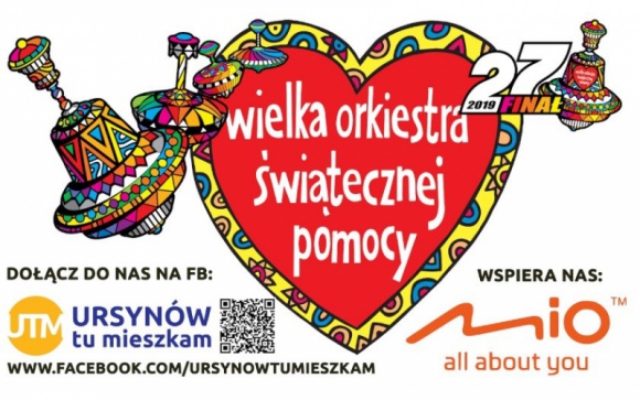 Mio gra z Wielką Orkiestrą Świątecznej Pomocy Problemy społeczne, BIZNES - Mio wspiera 27 Finał Wielkiej Orkiestry Świątecznej Pomocy na Warszawskim Ursynowie. 27. Finał Wielkiej Orkiestry Świątecznej Pomocy odbędzie się 13 stycznia 2019 roku. Jego celem będzie zakup nowoczesnego sprzętu medycznego dla specjalistycznych szpitali dziecięcych.