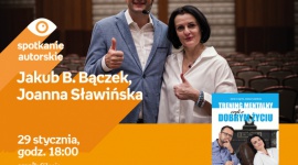 Jakub B. Bączek i Joanna Sławińska w Empik Silesia