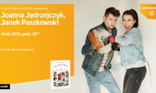 Joanna Jędrzejczyk i Janek Paszkowski w Empik Silesia