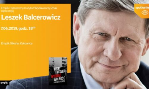 Leszek Balcerowicz w salonie Empik Silesia