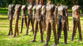 Rzeźba za 10 milionów Magdaleny Abakanowicz z kolekcji Robina Williamsa