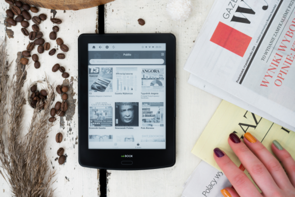 Biblioteka i kiosk z prasą w kieszeni – aplikacja Publio na czytniki inkBOOK BIZNES, Kultura - Twórcy sklepu internetowego Publio udostępnili wersję aplikacji przeznaczoną do instalowania na czytnikach e-książek inkBOOK.